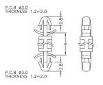 3.0/3.0mm Spacer Support